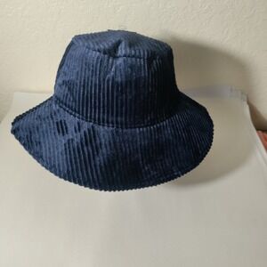 Sprigs Blue Corduroy Bucket Hat Adjustable Fit New